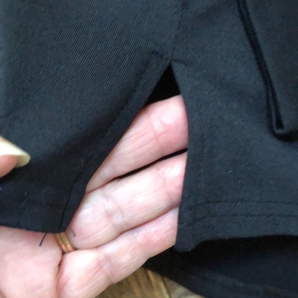 Fabletics black lace pullover funnel neck sweater - Picture 9 of 9